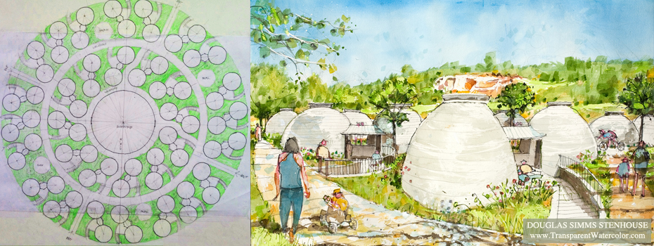 earth bag home, sustainable pod 1, alternative building, one community